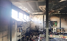 Fondi statali per la scuola Pestalozzi bruciata, il ringraziamento del sindaco di Catania