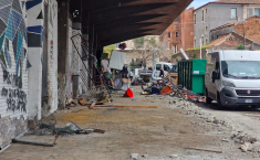 Cominciati i lavori di demolizione della Palestra Lupo