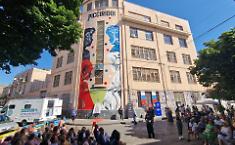 San Cristoforo, inaugurato il murale dei "4 picciriddi". &laquo;Memoria e responsabilit&agrave;&raquo;