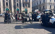 Polizia locale, 55 verbali tra San Giovanni Li Cuti e Lungomare. A piazza Stesicoro sequestrate 10 e-bike modificate