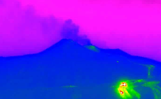 Etna in deflazione: campo lavico in parziale raffreddamento, tremore crollato e Voragine con debole emissione di cenere