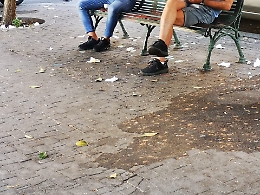 Catania: pulizia superficiale in via Fondaco