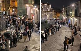 Catania, assembramenti in piazza Currò per aperitivo: foto fanno giro del web