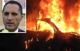 Castiglione di Sicilia, attentato incendiario contro l'auto del sindaco