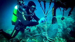 Catania, bonificato il mare di Ognina: palombari della Marina trovano 32 ordigni