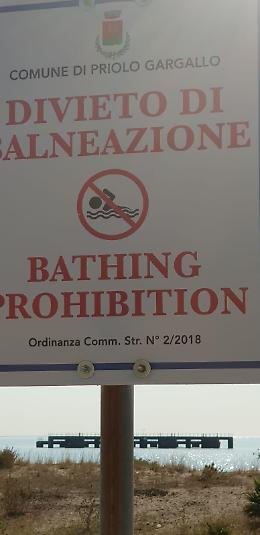 Priolo: Lidi in divieto di balneazione
