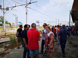 Operai Blutec occupano stazione di Fiumetorto: &laquo;La protesta non si fermer&agrave;&raquo;