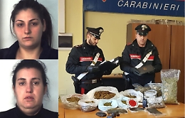 Catania, le donne delle droga di via Capo Passero: ne avevano 8 chili