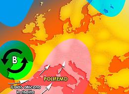 In Sicilia qualche nuvola, ma sta per tornare il caldo africano
