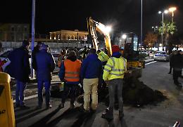 Catania, cede l'asfalto in Viale Africa e in Via Passo Gravina
