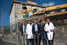 Gi&ugrave; il plesso di Malattie Infettive, su il nuovo pronto soccorso del Garibaldi