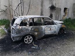 Auto del Comune di Corleone, confiscata alla mafia, data alle fiamme