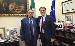 Il sindaco di Lampedusa a Bologna ha incontrato il sindaco Merola