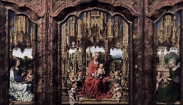 Trittico fiammingo Malvagna in esposizione a Messina