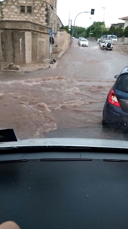 Fotogallery di una giornata di intense piogge nel Ragusano
