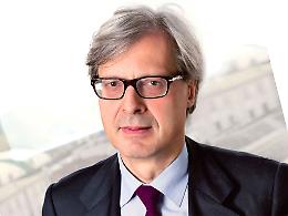 Sgarbi: &laquo;Dimissioni? Soltanto se divento ministro. E mi pare improbabile&raquo;