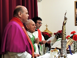 Reliquia di Sant'Agata nelle frazioni catanesi colpite dal terremoto