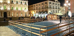 Catania, pista di pattinaggio in forse al Giardino Bellini: lavori ancora fermi