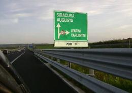 Autostrada Catania Siracusa chiusa di giorno giovedì e venerdì