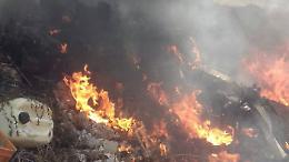 Bruciano rifiuti speciali, otto denunciati nel Ragusano