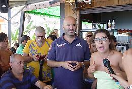 Mascali, dopo la lite Giuseppe Fiandaca e il titolare del lido fanno pace