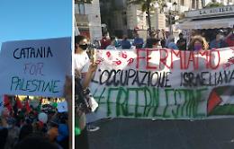 Anche Catania in piazza per la Palestina: «Stop agli attacchi di Israele»
