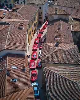 Roby Facchinetti, la stella del raduno nazionale della Ferrari