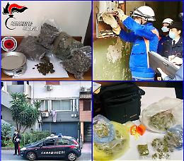 Spaccio di droga e allacci Enel abusivi in due quartieri catanesi: arresti e denunce