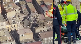 Esplosione Ravanusa, si scava per trovare i 6 dispersi: 3 le vittime, 2 donne salvate sotto le macerie