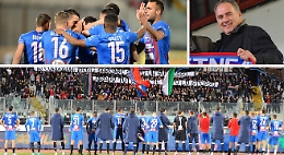 Il Catania col Campobasso non va oltre l'1-1, ma solo applausi per i rossazzurri e per il nuovo proprietario
