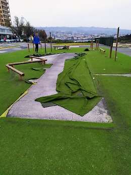 Catania: "Che desolazione la piccola area sportiva di piazza Nettuno!"