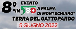 Raduno delle Fiat 500 a Palma di Montechiaro