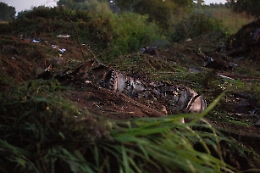 Grecia: aereo, iniziate analisi sostanza sparsa sul terreno