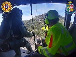 Turista si infortuna nella Riserva dello Zingaro, soccorso con l'elicottero