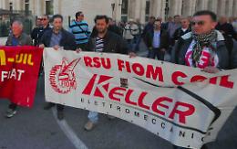 Quaranta ex operai della Keller occupano gli uffici della Regione