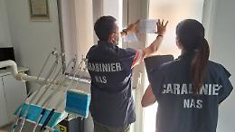 Studio dentistico abusivo in pieno centro ad Acireale: sequestrato