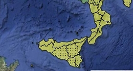 Continua l'ondata di maltempo in Sicilia, a Palermo allerta arancione