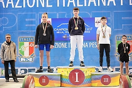 Pesi: Scarantino e Pilato campioni d'Italia Under 17
