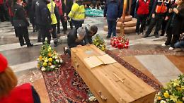 Funerali Biagio Conte, l'arcivescovo: «Era un mite lottatore»