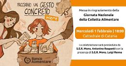 Colletta Alimentare, messa di ringraziamento nella cattedrale di Catania