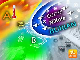 Weekend soleggiato ma da lunedì tornano gelo e neve