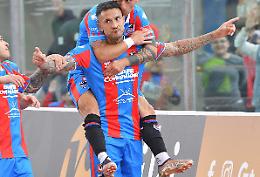 Tutto facile per il Catania, festa per i ventimila e Santa Maria Cilento ko