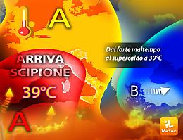Ultime ore di maltempo, con anticiclone africano arriva il caldo