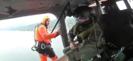 Trapani: elicottero Aeronautica Militare recupera donna infortunata dall’isola di Marettimo