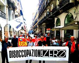 USB Catania «Disoccupazione zero Catania»