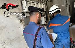 Allaccio abusivo alla rete elettrica in un bar a Catania: denunciato un 52enne