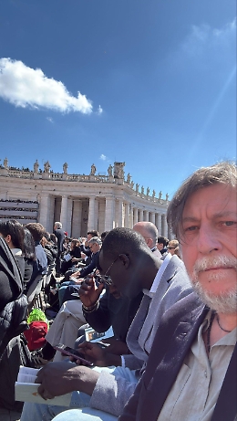 Ong Mediterranea ai funerali del Papa accanto a suor Genevieve