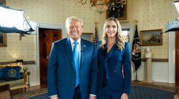 Intervista in famiglia per Trump alla Casa Bianca: la giornalista è la nuora Lara