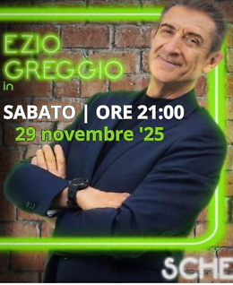 Una vita sullo schermo: Ezio Greggio al Teatro Mandanici