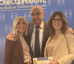 Chiaramonte, la cooperativa sociale Dafne premiata a Roma